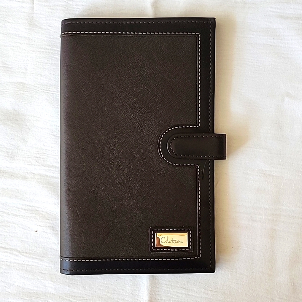 Cole Haan leather travel wallet - New